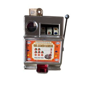 Vintage Toy 10 Cent Machine ONE ARMED BANKER MEDLEY MFG. Resorts Casino AC